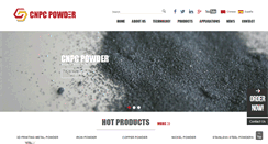 Desktop Screenshot of cnpcpowder.com
