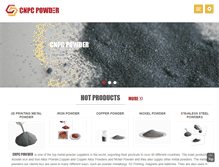 Tablet Screenshot of cnpcpowder.com